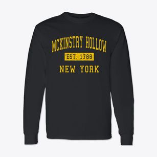 Mckinstry Hollow New York Classic Established Classic Long Sleeve T-Shirt