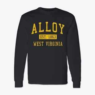 Alloy West Virginia Classic Established Classic Long Sleeve T-Shirt