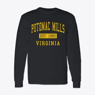 Potomac Mills Virginia Classic Established Classic Long Sleeve T-Shirt