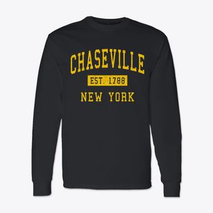 Chaseville New York Classic Established Classic Long Sleeve T-Shirt