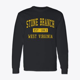 Stone Branch West Virginia Classic Established Classic Long Sleeve T-Shirt