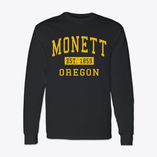 Monett Oregon Classic Established Classic Long Sleeve T-Shirt