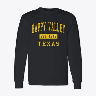Happy Valley Texas Classic Established Classic Long Sleeve T-Shirt