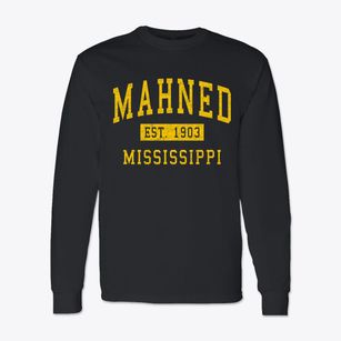 Mahned Mississippi Classic Established Classic Long Sleeve T-Shirt