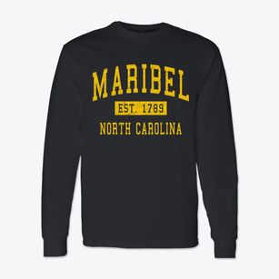 Maribel North Carolina Classic Established Classic Long Sleeve T-Shirt