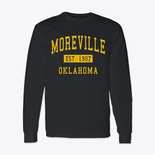 Moreville Oklahoma Classic Established Classic Long Sleeve T-Shirt