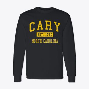 Cary North Carolina Classic Established Classic Long Sleeve T-Shirt