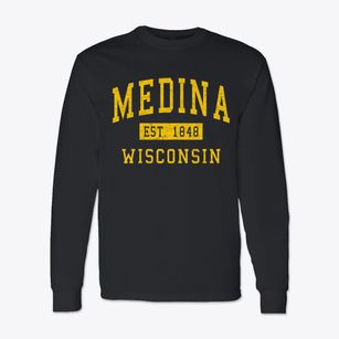 Medina Wisconsin Classic Established Classic Long Sleeve T-Shirt