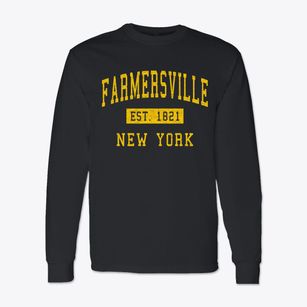 Farmersville New York Classic Established Classic Long Sleeve T-Shirt