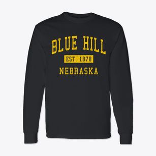 Blue Hill Nebraska Classic Established Classic Long Sleeve T-Shirt