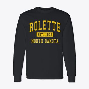 Rolette North Dakota Classic Established Classic Long Sleeve T-Shirt