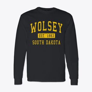 Wolsey South Dakota Classic Established Classic Long Sleeve T-Shirt