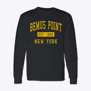 Bemus Point New York Classic Established Classic Long Sleeve T-Shirt