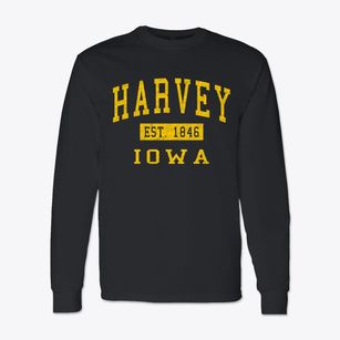 Harvey Iowa Classic Established Classic Long Sleeve T-Shirt