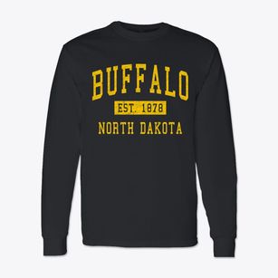 Buffalo North Dakota Classic Established Classic Long Sleeve T-Shirt