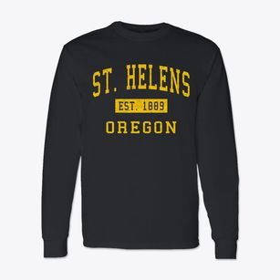 St. Helens Oregon Classic Established Classic Long Sleeve T-Shirt