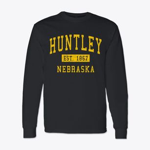 Huntley Nebraska Classic Established Classic Long Sleeve T-Shirt