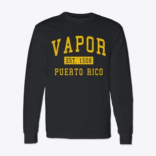 Vapor Puerto Rico Classic Established Classic Long Sleeve T-Shirt