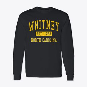 Whitney North Carolina Classic Established Classic Long Sleeve T-Shirt