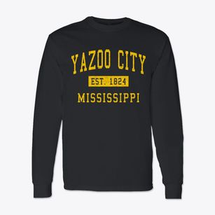 Yazoo City Mississippi Classic Established Classic Long Sleeve T-Shirt