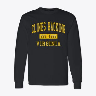 Clines Hacking Virginia Classic Established Classic Long Sleeve T-Shirt