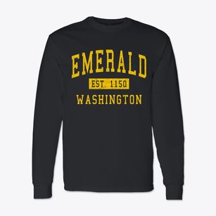 Emerald Washington Classic Established Classic Long Sleeve T-Shirt
