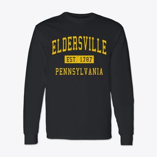 Eldersville Pennsylvania Classic Established Classic Long Sleeve T-Shirt