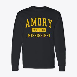 Amory Mississippi Classic Established Classic Long Sleeve T-Shirt