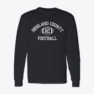 Highland County High School Classic Football Classic Long Sleeve T-Shirt