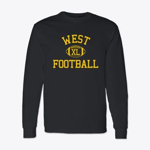 West High School Classic Football Classic Long Sleeve T-Shirt