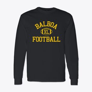 Balboa High School Classic Football Classic Long Sleeve T-Shirt