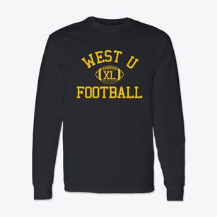 West University High School Classic Football Classic Long Sleeve T-Shirt
