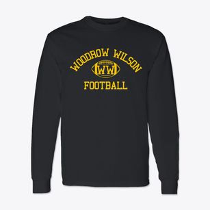 Woodrow Wilson Junior High School Classic Football Classic Long Sleeve T-Shirt