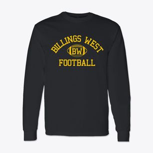 Billings West High School Classic Football Classic Long Sleeve T-Shirt