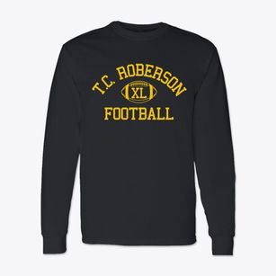 T.c. Roberson High School Classic Football Classic Long Sleeve T-Shirt