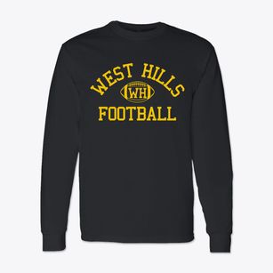 West Hills Christian School Classic Football Classic Long Sleeve T-Shirt