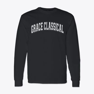 Grace Classical Christian Academy Varsity Arch Classic Long Sleeve T-Shirt
