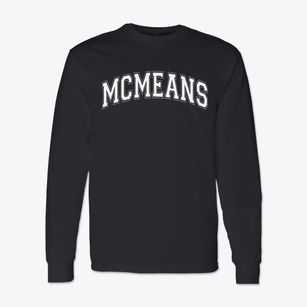 Mcmeans Junior High School Varsity Arch Classic Long Sleeve T-Shirt