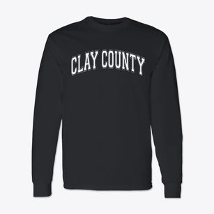 Clay County Middle School Varsity Arch Classic Long Sleeve T-Shirt