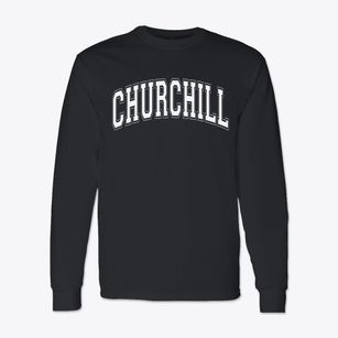 Churchill Junior High School Varsity Arch Classic Long Sleeve T-Shirt