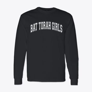 Bat Torah Girls Academy Varsity Arch Classic Long Sleeve T-Shirt