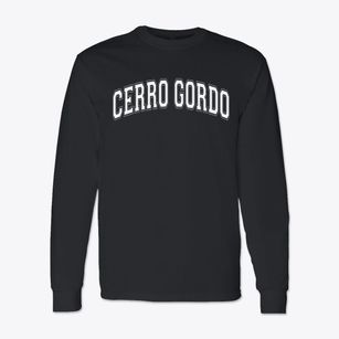 Cerro Gordo Elementary School Varsity Arch Classic Long Sleeve T-Shirt