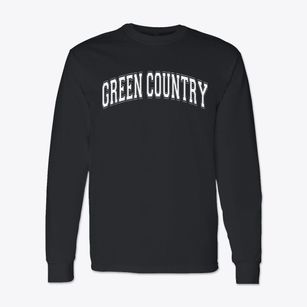 Green Country Area Vocational Technical Varsity Arch Classic Long Sleeve T-Shirt