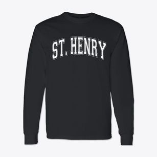St Henry Parish Varsity Arch Classic Long Sleeve T-Shirt