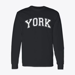 York Middle School Varsity Arch Classic Long Sleeve T-Shirt