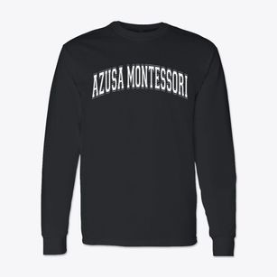 Azusa Montessori Academy Varsity Arch Classic Long Sleeve T-Shirt