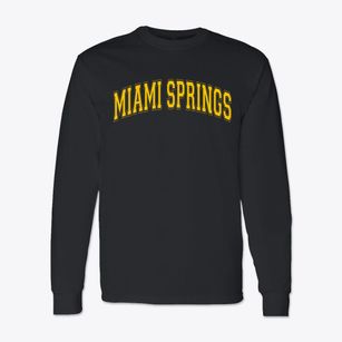 Miami Springs Elementary School Varsity Arch Classic Long Sleeve T-Shirt