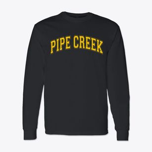 Pipe Creek Elementary School Varsity Arch Classic Long Sleeve T-Shirt