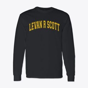 Levan R Scott Academy Varsity Arch Classic Long Sleeve T-Shirt