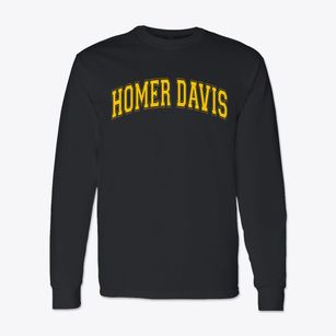 Homer Davis Elementary School Varsity Arch Classic Long Sleeve T-Shirt